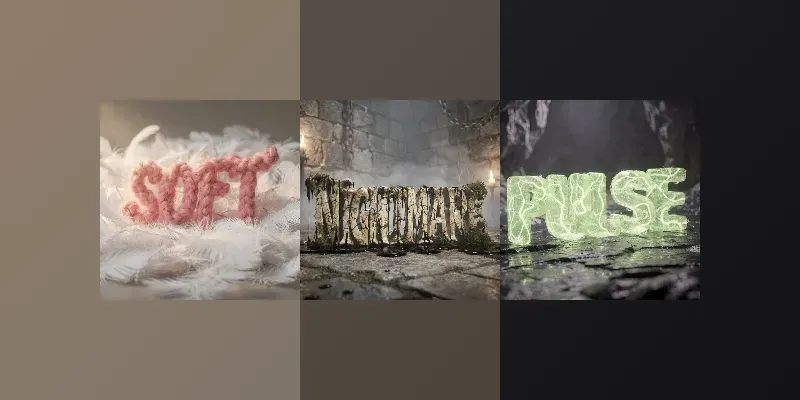 Flux Hyper Tactile 3d Typography Masters generated by undefined