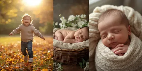 Newborn Family Portraits generated by leonardo