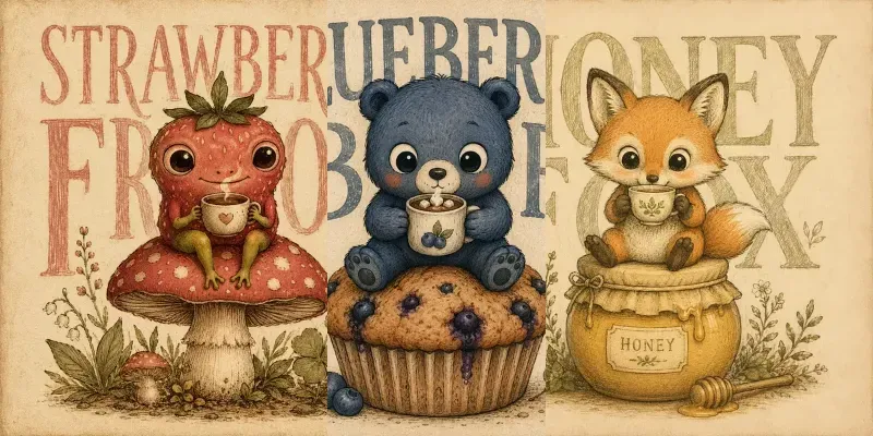 Whimsical Animal Storybooks generated by undefined
