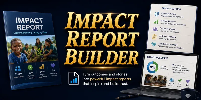 Impact Report Builder generated by undefined