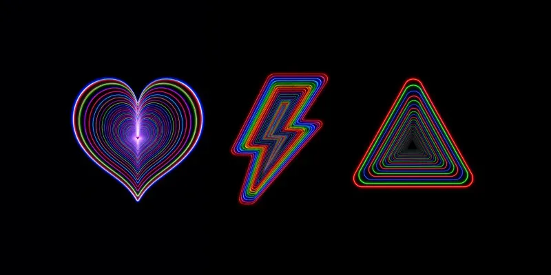 Chromatic Infinity Loops generated by undefined
