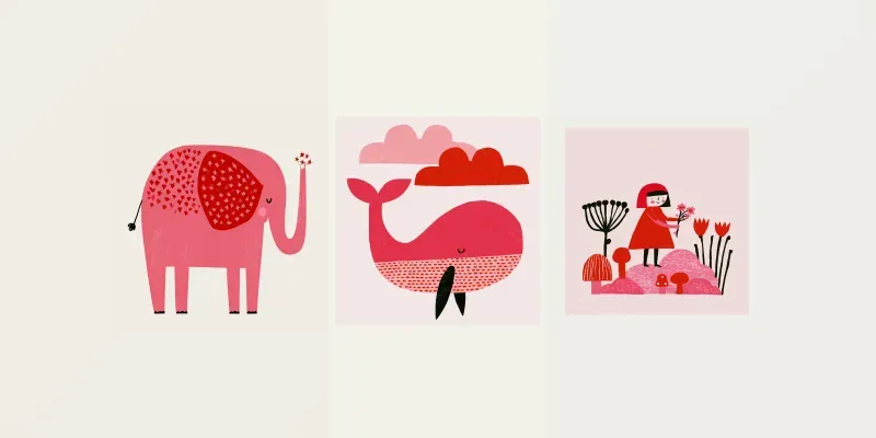 Minimal Pastel Nursery Illustrations generated by undefined