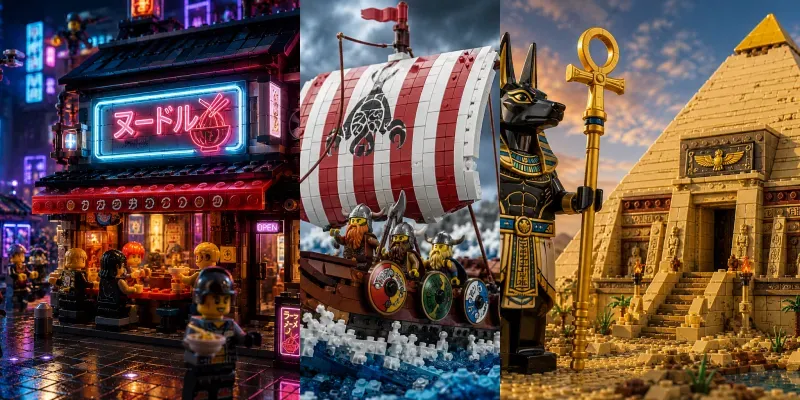 Ultimate Lego Bricks Builder Images generated by undefined