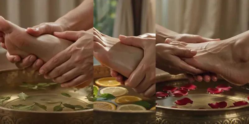 Oddly Satisfying Spa Foot Massage Videos generated by undefined