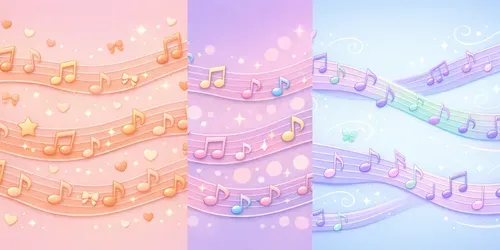 Pastel Vector Music Images Generator generated by chatgpt-image