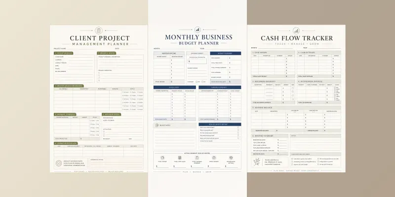 Business Planner Templates generated by undefined