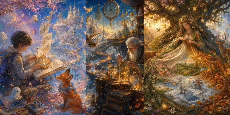 The Keepers Of Forgotten Dreams generated by undefined