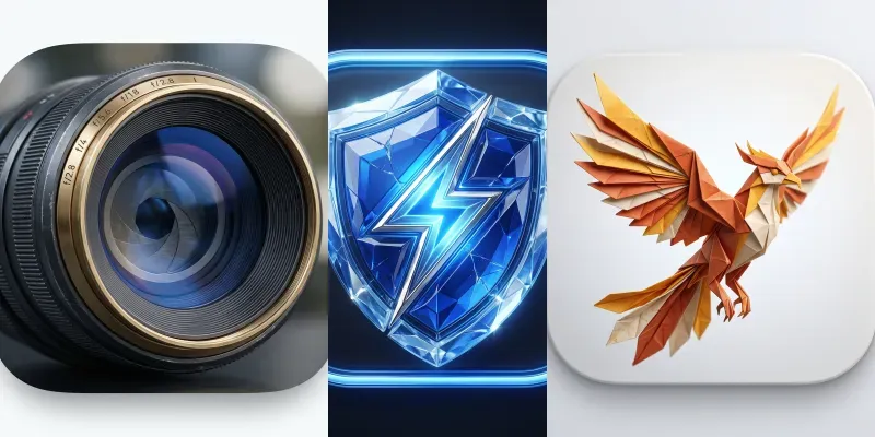 3D App Icons generated by undefined