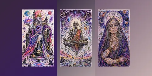 The Naive Crayon Divinities generated by chatgpt-image