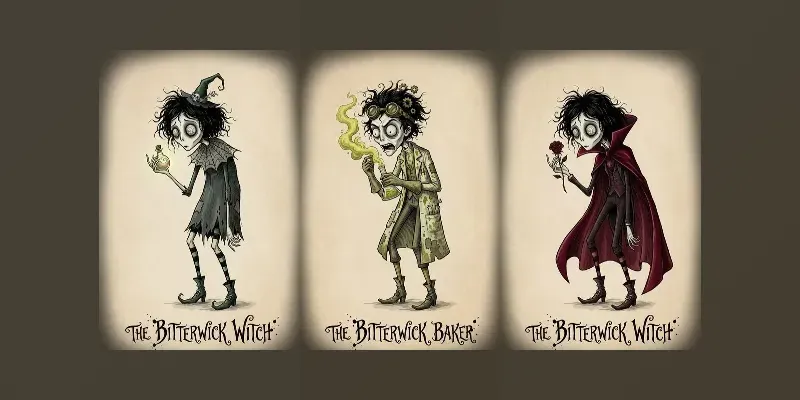 Gothic Character Art Bundles