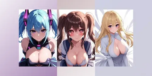 Seductive Anime Illustrations generated by grok-image