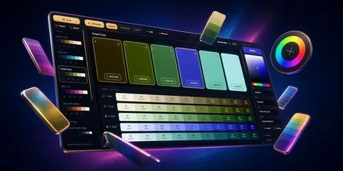 Advanced Color Palette App Maker generated by claude-agent