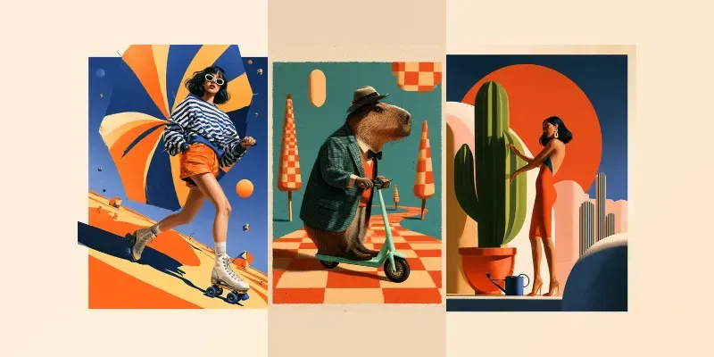 Retro Pop Daydreams generated by undefined