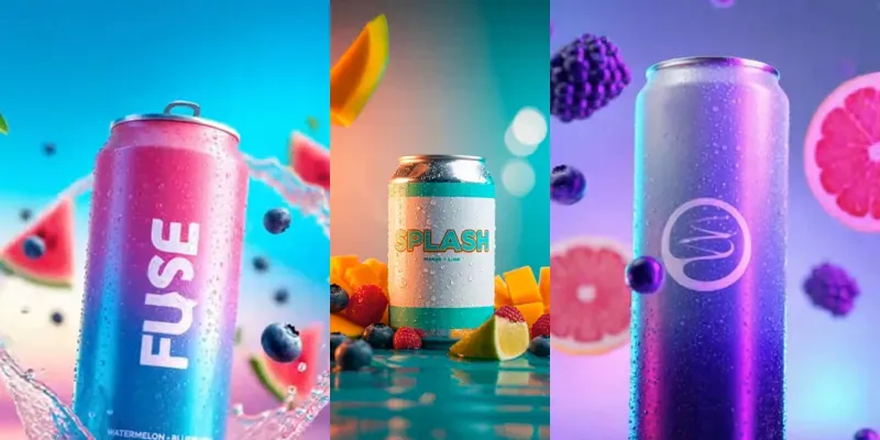 Cinematic Soda Product Videos generated by undefined