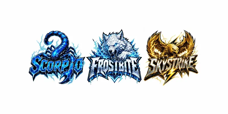 Electric Mascot Typography Logos generated by undefined
