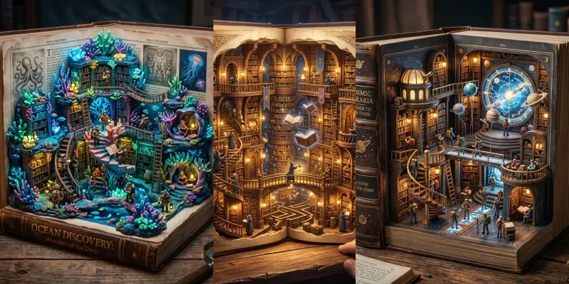 Hidden Library Worlds Creators generated by undefined