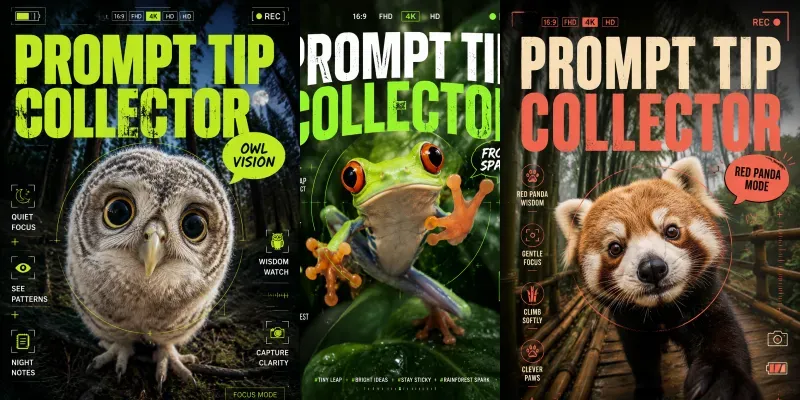 Animal Tip Posters generated by undefined