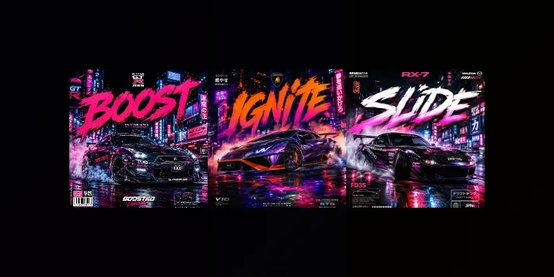 Urban Street Machine Poster Generator generated by undefined