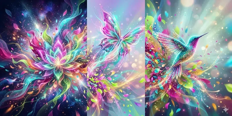 Abstract Spring Energy Bursts generated by undefined