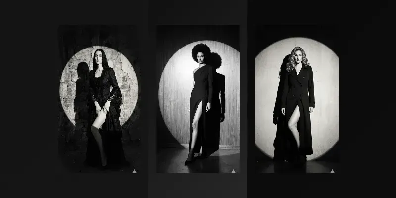 Editorial Noir Fashion generated by undefined