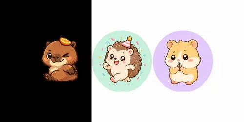 Kawaii Animal Character Generator generated by chatgpt-image