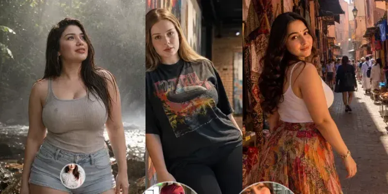 Photo Curvy Characters generated by undefined