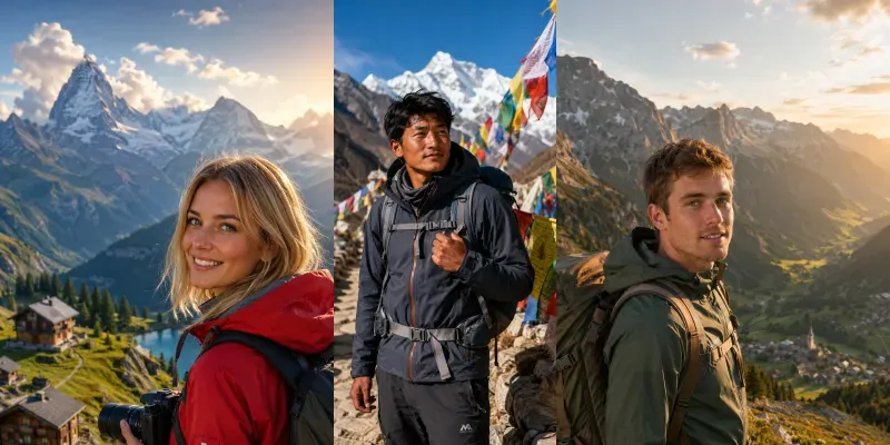Mountain Adventure Journeys generated by undefined