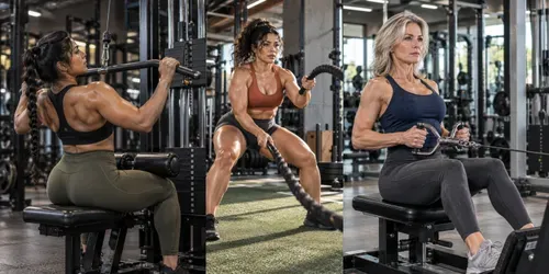 Realistic Female Fitness Photos generated by chatgpt-image