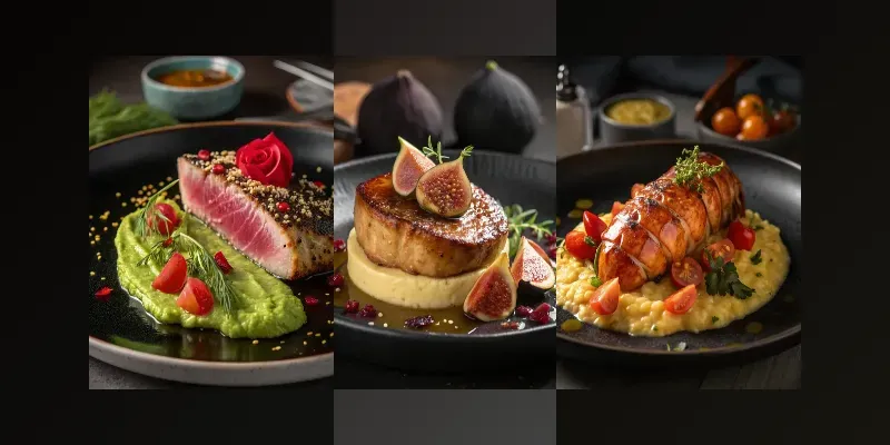 Minimalist Fine Dining generated by undefined
