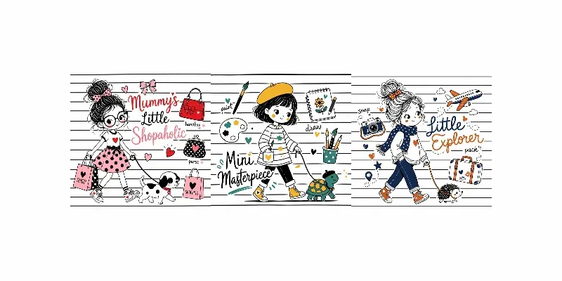 Cute Doodle Apparel Graphics generated by undefined