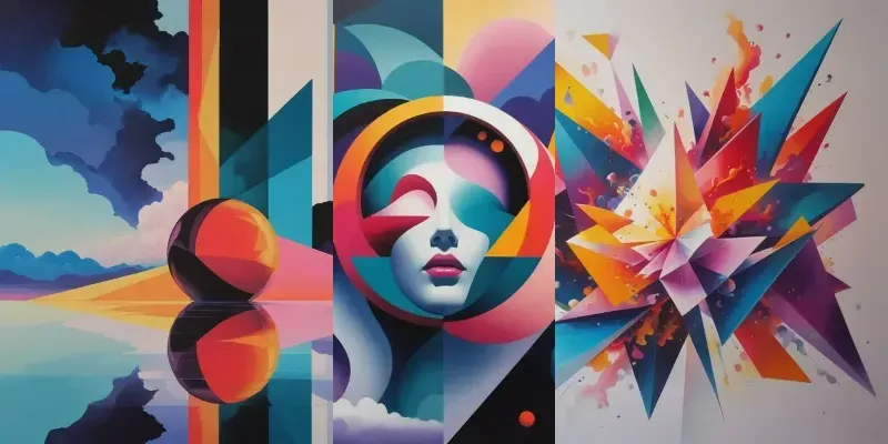 Modern Abstract Art Wonders generated by undefined