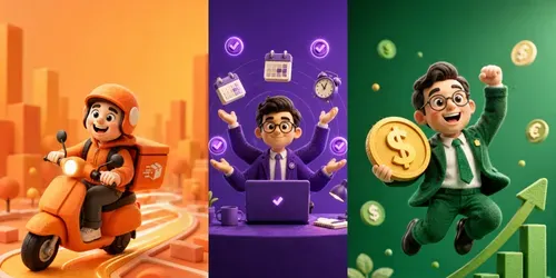 Startup Mobile App UI Illustration Kits generated by chatgpt-image