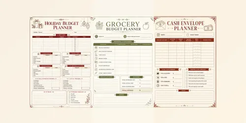 Etsy Budget Planner Kits generated by chatgpt-image