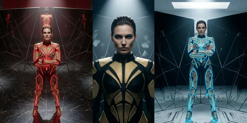 Plural: Arri Alexa Avantgarde Gold Armor Fashion generated by undefined