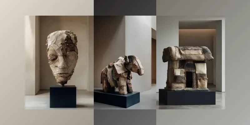 Primitive Rag Art Sculptures generated by undefined