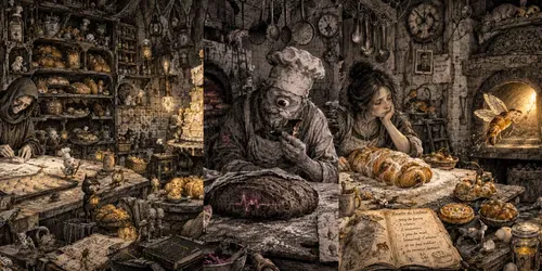 Surreal Dawn Bakeries generated by chatgpt-image