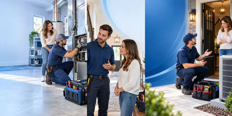 Residential Hvac Ad Visuals generated by undefined