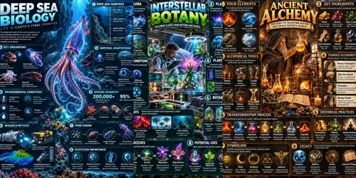 Premium 3D Educational Infographics generated by chatgpt-image