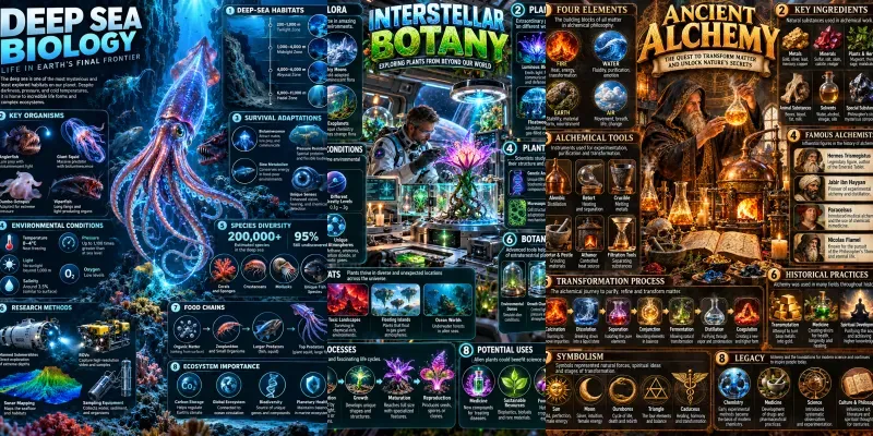 Premium 3D Educational Infographics