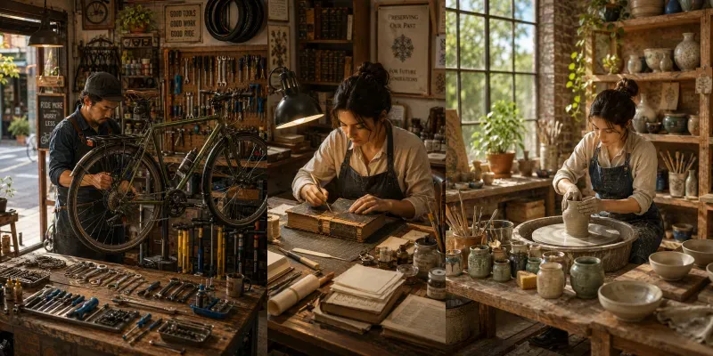 Miniature Profession Workspace Makers generated by undefined