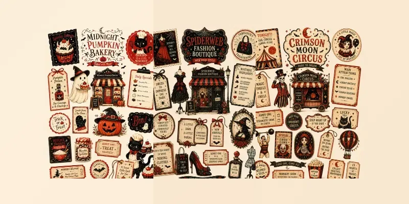 Halloween Paper Treasures generated by undefined