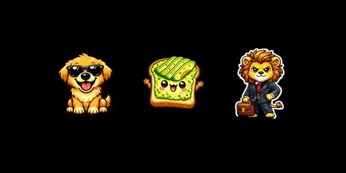 Stickers Any Characters generated by chatgpt-image