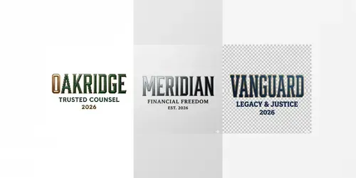 Premium Law Firm Logo Design Branding generated by gemini-image
