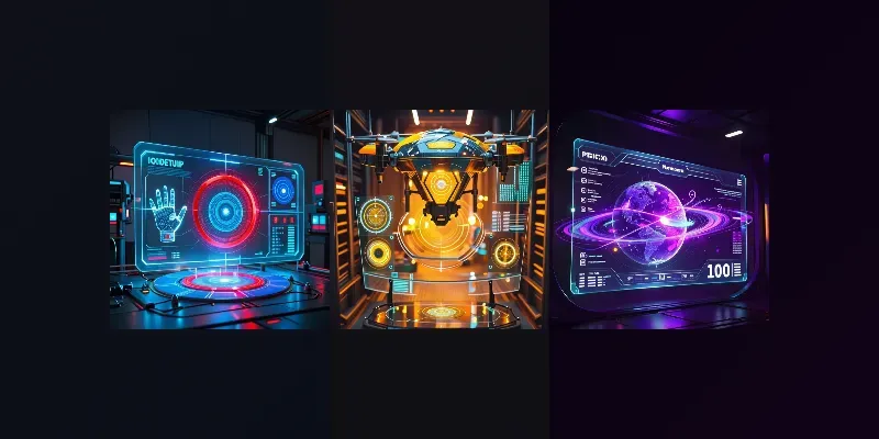Holographic UIux Interface Generator generated by undefined