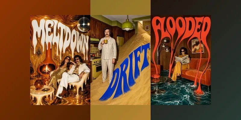 Psychedelic Room Typographies generated by undefined