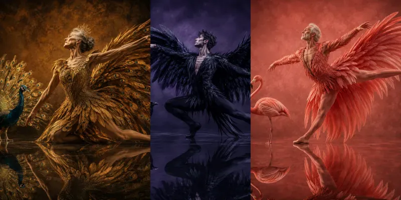 Feathered Graces generated by undefined
