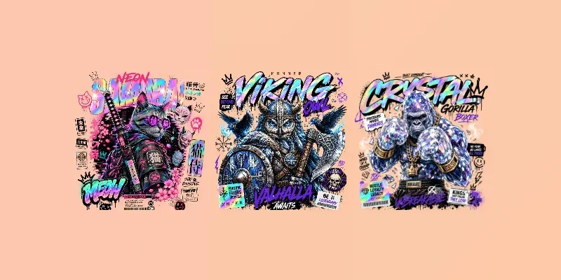 Neon Streetwear generated by undefined