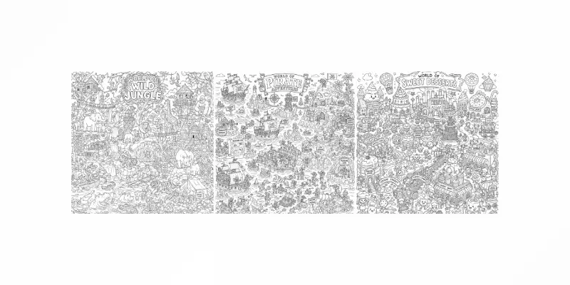 Hidden Story Worlds Doodle Packs generated by undefined