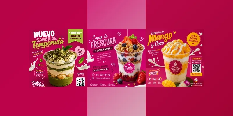 Dessert Shop Promo Ad Creators generated by undefined