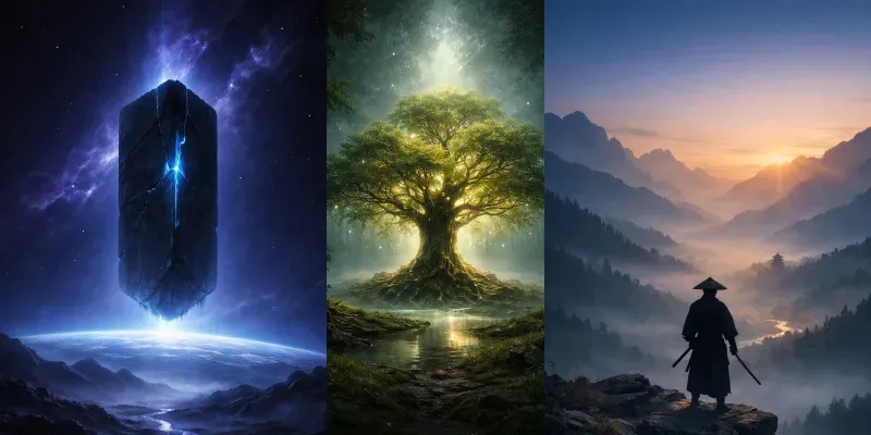 Cinematic Smartphone Wallpaper Generator generated by undefined